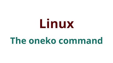 Linux - The oneko command
