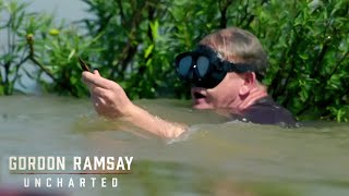 Tackling the Daunting Task of Snail Diving | Gordon Ramsay: Uncharted