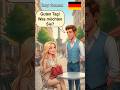 Easy German Conversation for Beginners: How to Order Coffee in Germany 🗣️ #shorts