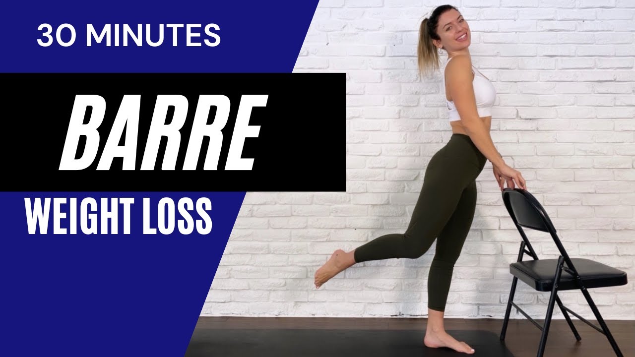 BARRE FOR WEIGHT LOSS 30 Minutes At Home YouTube