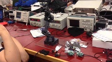 AX12 Robot Arm Control: 2 input threshold-switch method