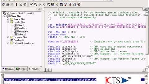 Network Programming using VC++ and Windows Sockets Part1