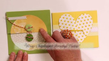 All About Embellishments: Wrap Chipboard Around Twine