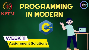 NPTEL Programming In Modern C++ Week11 Quiz Assignment Solution | July 2023 | IIT Kharagpur