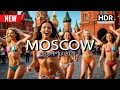  summer in moscow today 2024 russia city walk 4kr tour