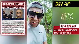 Day 47: Multi-State Manhunt for Escaped Killer Joshua Zimmerman Continues, Here’s What We Know: