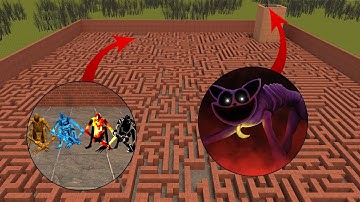 CURSED SCP-096 VS CATNAP?? In Garry