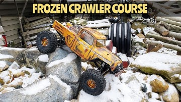 Element Ecto vs Frozen Back Yard Crawler Course