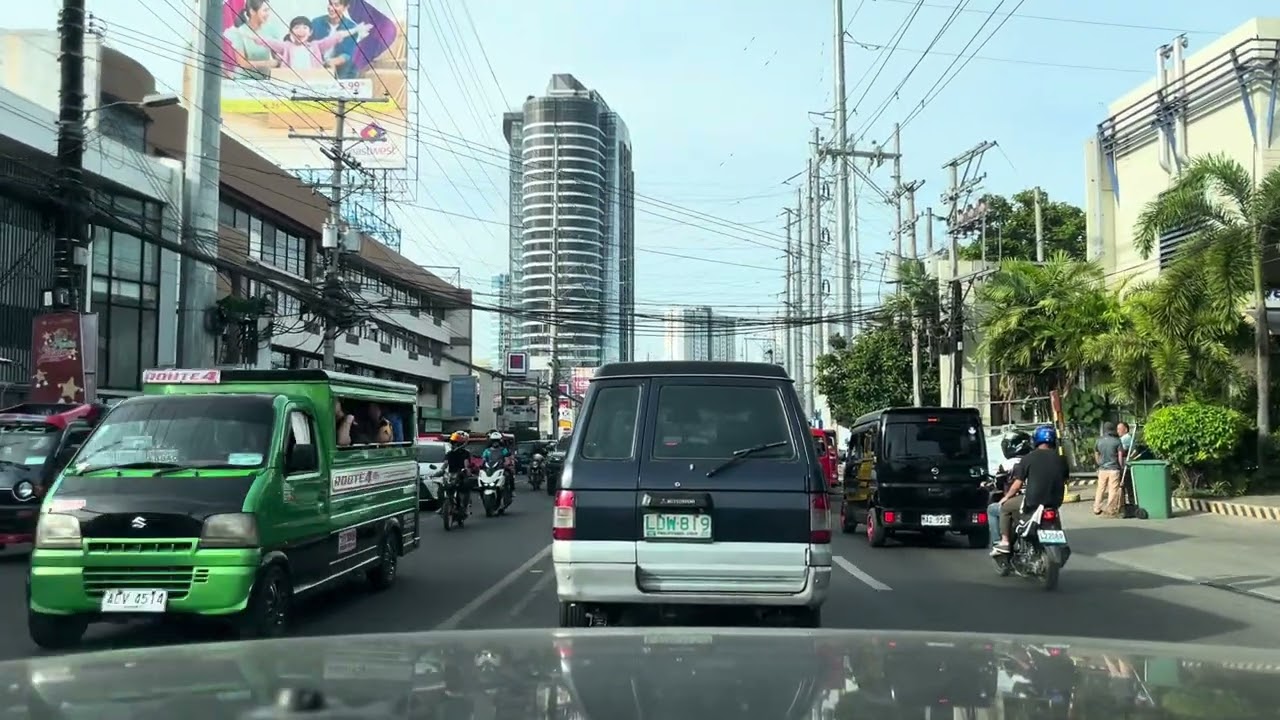 Davao city driving at 7 am