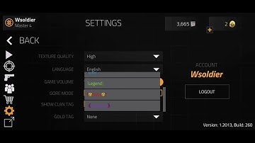 My settings, hud and gold tag - Forward Assault