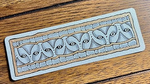 Tangles of Tomàs Padrós— Zentangle® Lesson by Gay Pogue CZT – October 24, 2022