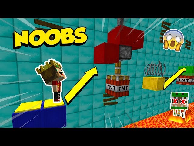 2 NOOBS VS EL PARKOUR MAS DIFICIL DE MINECRAFT! ? - MINECRAFT TROLL ?