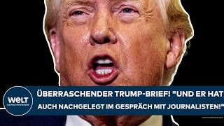IRAN-KRIEG: Überraschender Trump-Brief! "Und er hat auch nachgelegt im Gespräch mit Journalisten!"