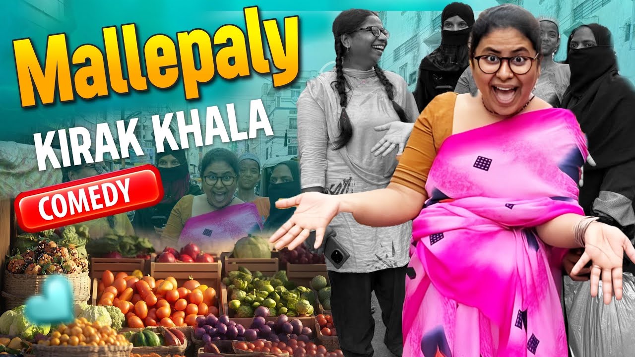 Kirak Khala In Mallepally Non Stop Road Side Comedy || Hyderabadi Comedy Queen || 2025 funny Videos