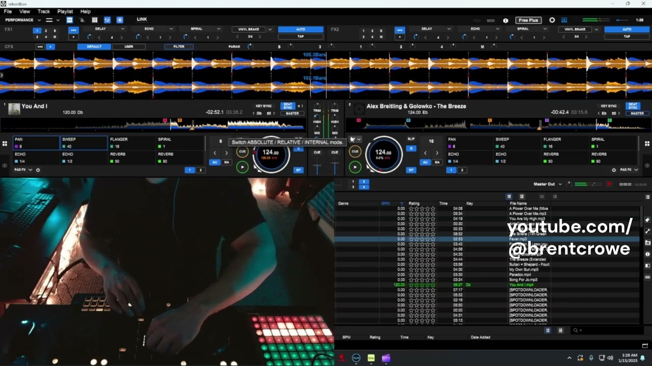 Late Night Studio Mix (You And I & The Breeze)