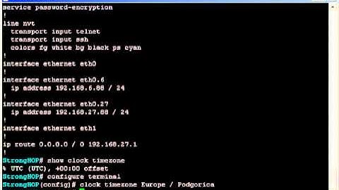 SHEL mini stories: How to set clock timezone