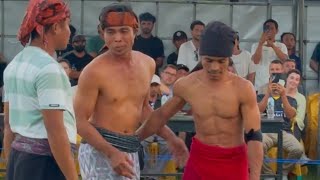 Peresean Kembang Kuning  Ombak Tenang Dipaksa Tarung Lawan Bing Ular Naga