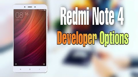 [HINDI] How to enable Redmi Note 4, 4A, Note 3 Developers option (Hidden Feature)