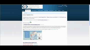 Census 2011 Small Area Population Statistics - Interactive Mapping Tool (SAPMAP)