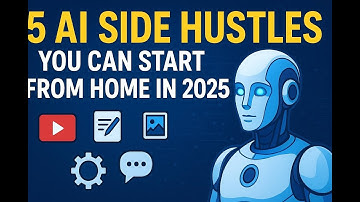 5 AI Side Hustles You Can Start From Home in 2025 💼 | Make Money Online with AI Tools