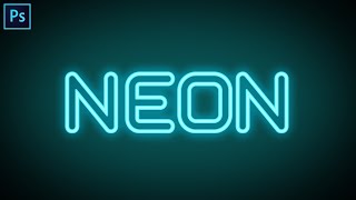 Cara Membuat Neon Text Effect di Photoshop