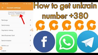 How to get ukrain number  380 2022 || Creat whatsapp telegram facebook account || Muhammad usman
