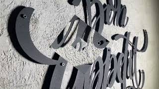 Bon Appetit-Metal Wall Art