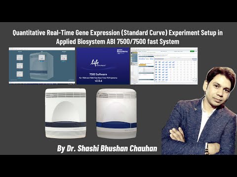 qPCR Experiment Setup in  ABI 7500 System