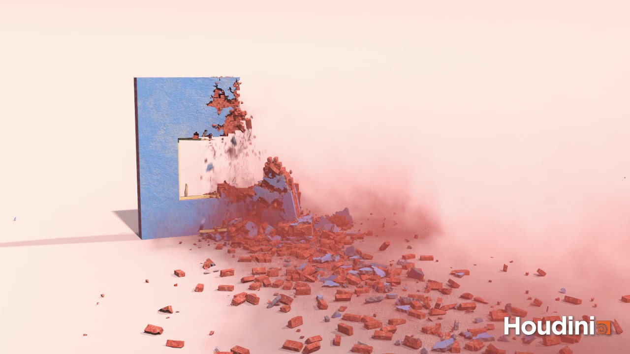 Houdini Wall Destruction FX - YouTube