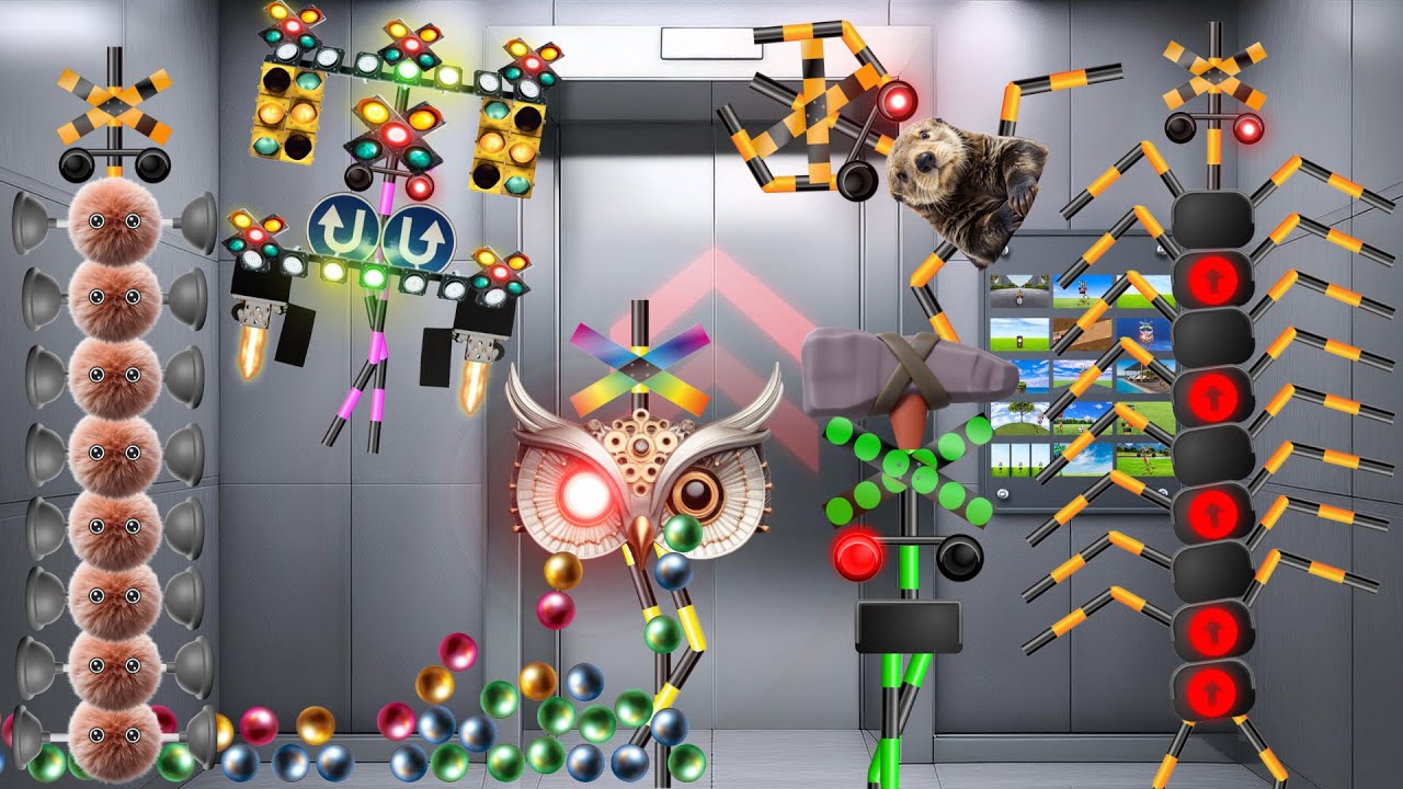 【踏切アニメ】とてつもなく不思議でおかしな踏切たち大特集