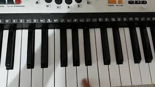 تعليم عزف بيانو موسيقة الحب الأعمى💙