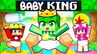 Becoming The BABY KING In Minecraft!