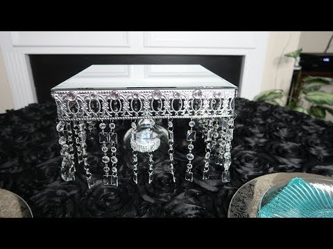 crystal-mirrored-cake-stand-|-diy-tutorial-|-wedding-cake-stand