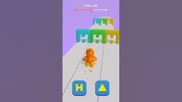 Blob shifter 3d fun race gameplay level 232-233 #trending #gaming #viralshort