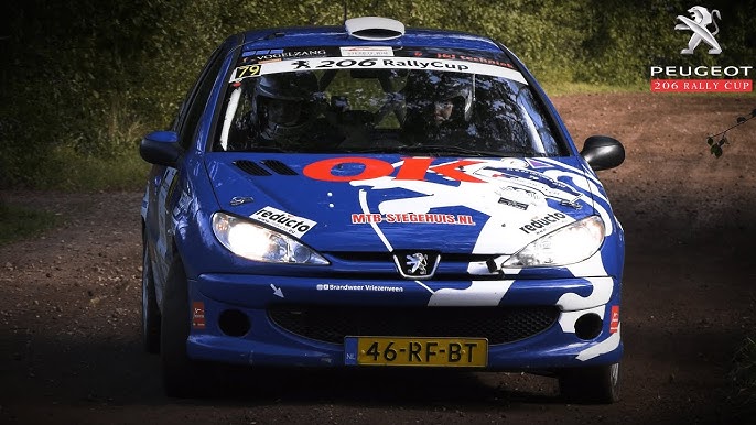 Peugeot 206 Rally Cup - Jack'S International Drenthe Rally 2022 - Youtube