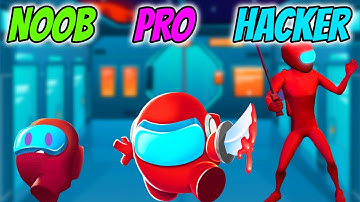 Imposter Fight 3D - NOOB vs PRO vs HACKER