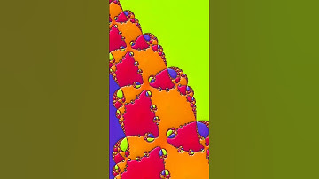 Infinite Zoom into the Beautiful Fractal ✨🌀 #Fractal #Mandelbrot #Zoom