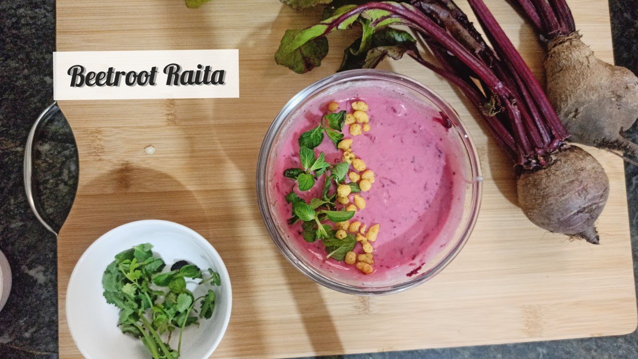 Healthy Betroot Raita | Pink Raita for Glowing skin | Betroot Raita ...