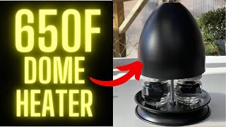 DIY Carbon Felt Dome Heater | No Electricity Needed For Greenhouse Heat