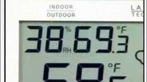 La Crosse Atomic Clock & Weather Forecast from Yugster.com