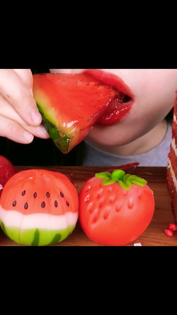 ASMR WATERMELON FOODS 수박 디저트 먹방 #shorts #desserts #hongyuasmr #먹방