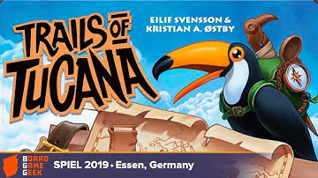 Trails of Tucana - game overview at SPIEL 2019