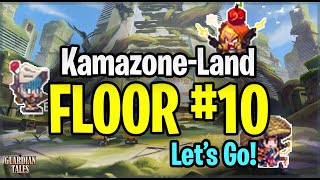 Kama-ZONE Land : Floor #10 (100% Complete) - Guardian Tales