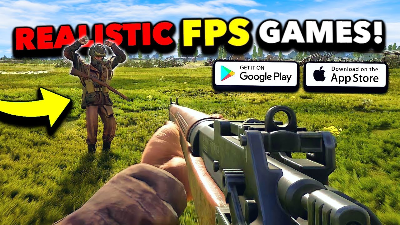 Top 10 BEST MOBILE FPS Games with HIGH Graphics! SAME as PC Graphics! Free Download