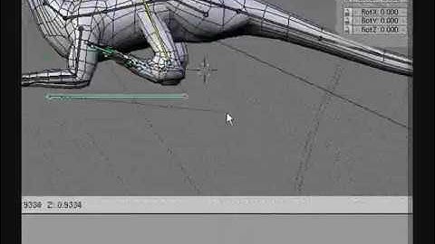 Black Dragon - Modeling, Texturing, Rigging in Blender (WIP 67)  Dragon Toes Rig