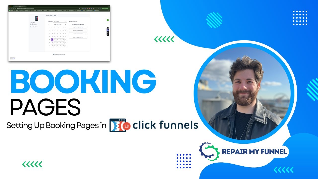 How to Set Up Booking Pages in ClickFunnels 2.0 | Complete Step-by-Step Guide
