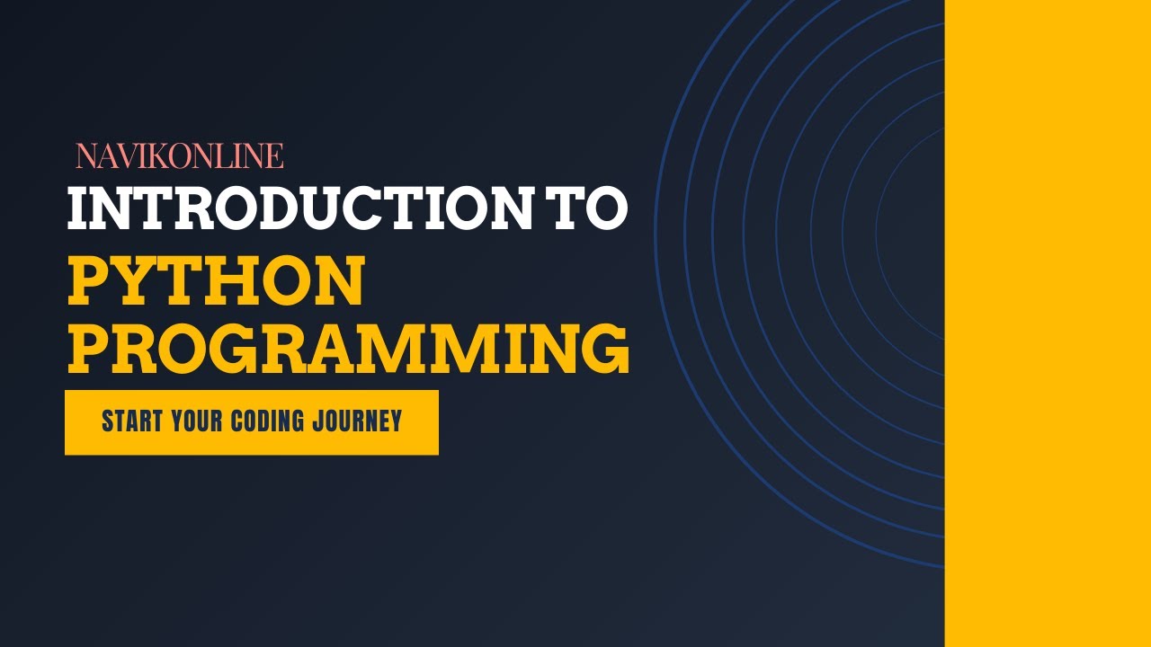 How to Master Python: Introduction to Python Programming | Navikonline ...