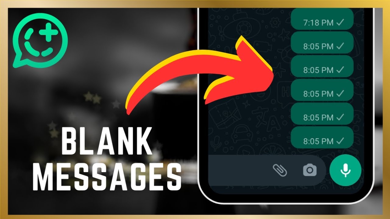 how-to-send-blank-message-on-whatsapp-2023-youtube