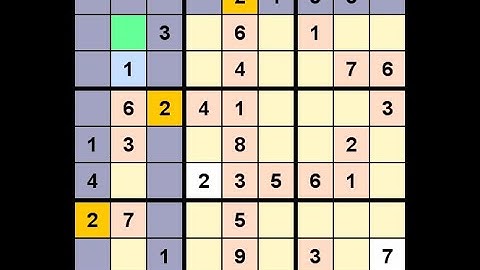 How to Solve Globe and Mail Sudoku Five Star April 10, 2022