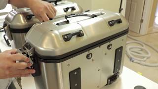 Givi Trekker Dolomiti Panniers install on 2016 Triumph Bonneville T120 Black